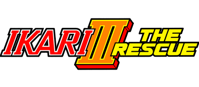 Ikari Warriors logo for NES